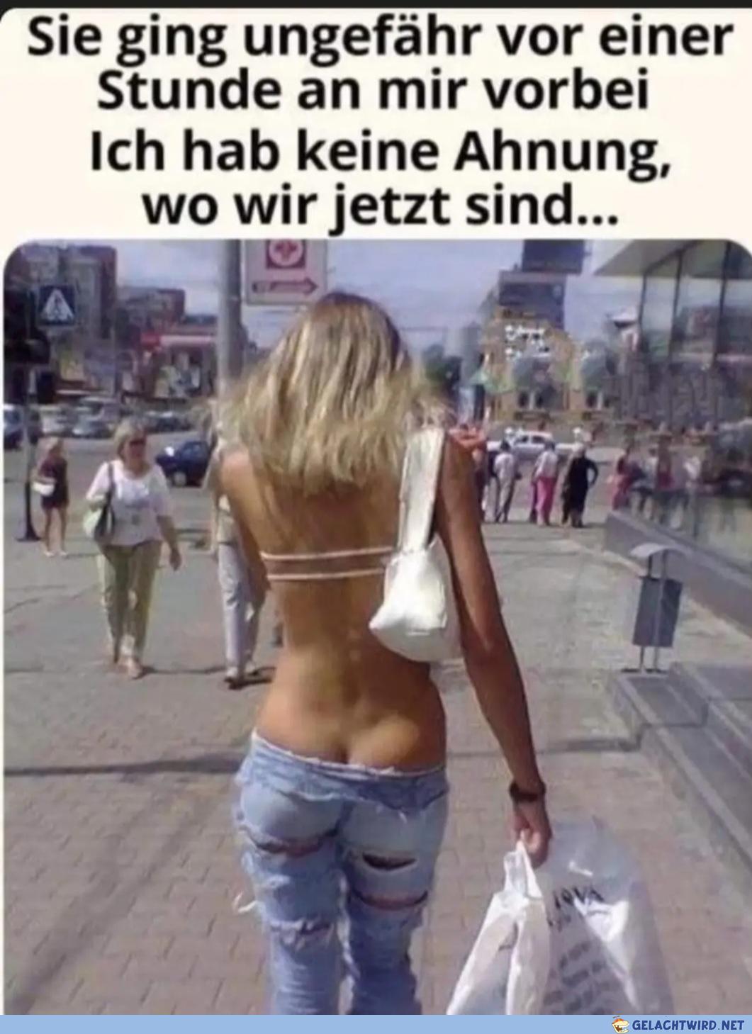 Hoffentlich hat sie eine Mumu