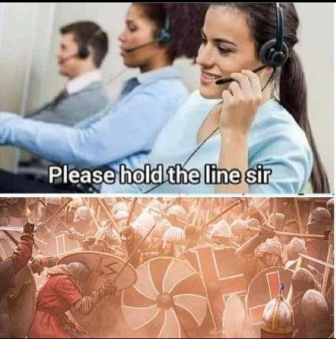 Hold the line