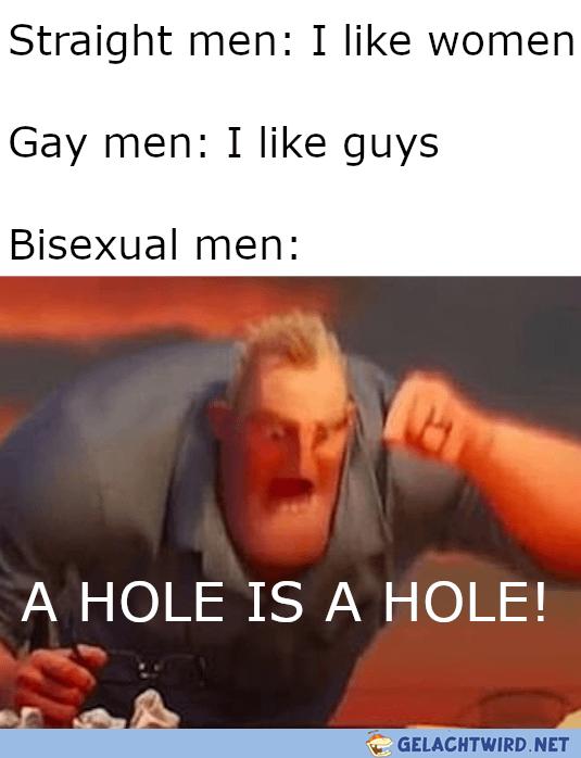 Hole is hole