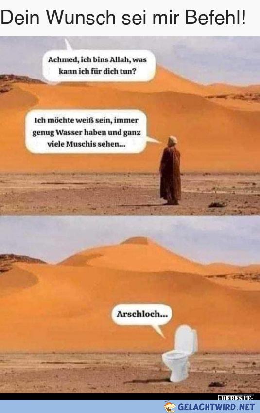Humor hat Allah ja