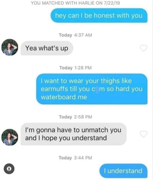 I understand