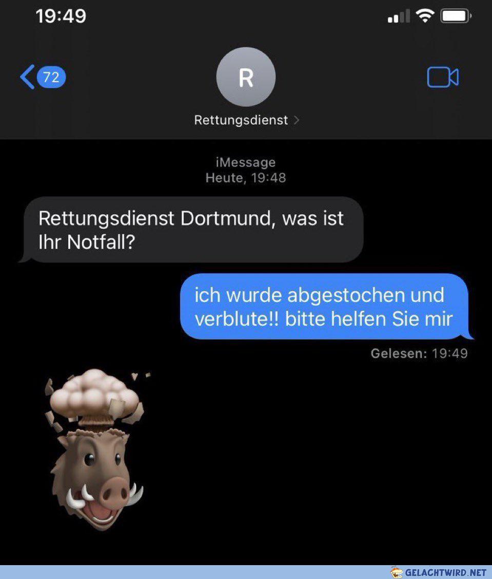 Ich glaub mein Schwein pfeift