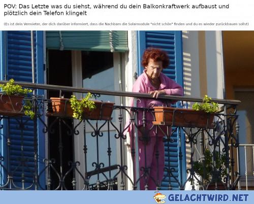 Ich hasse Nachbarn