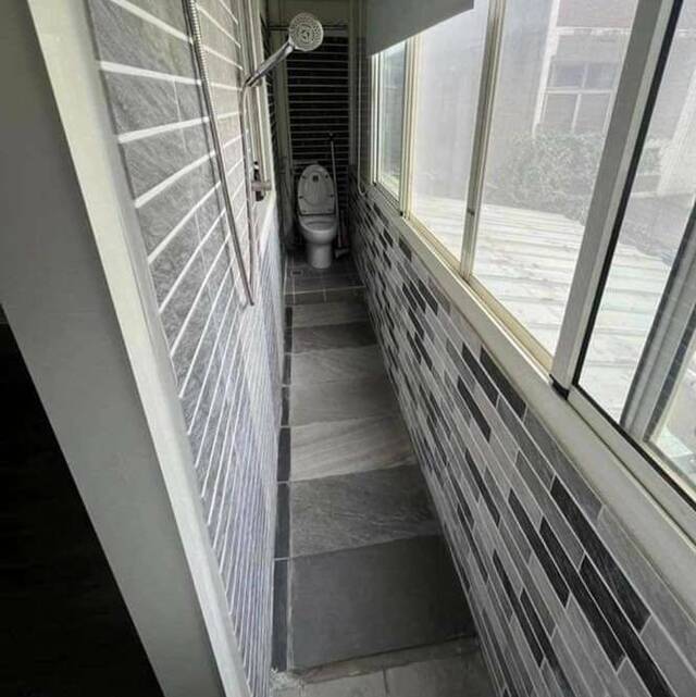 Interessantes Badezimmer