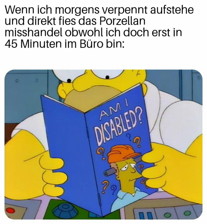 Ist mir noch nie passiert