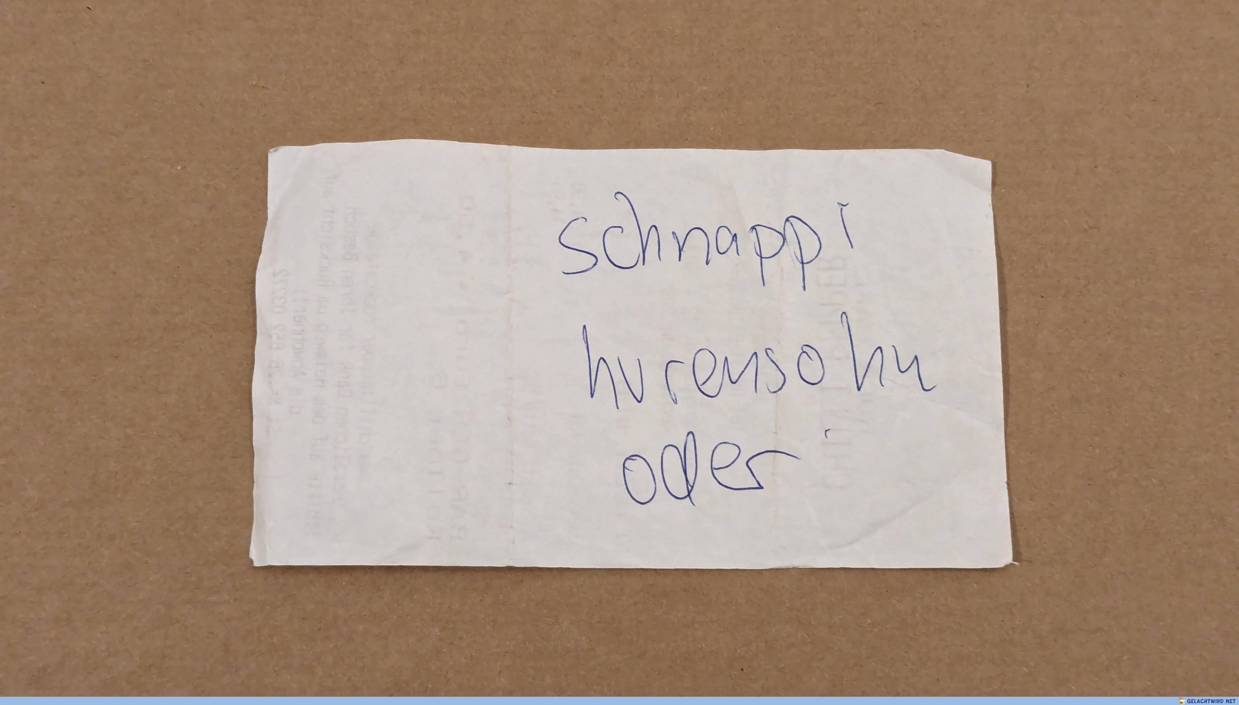 ja ist das so?