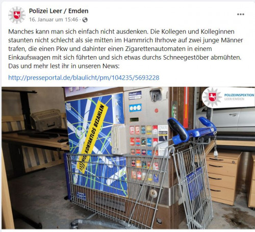 Kann man mal machen