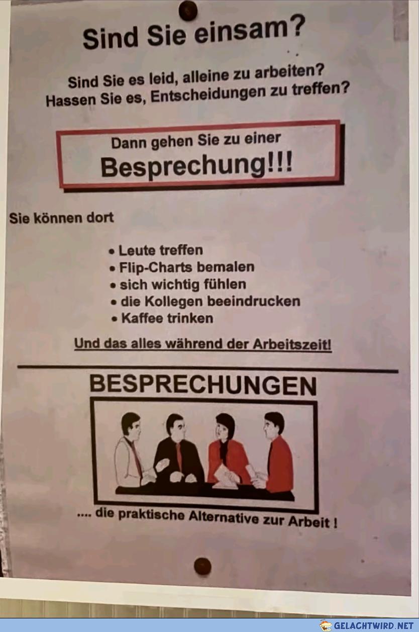 Kann man mal machen