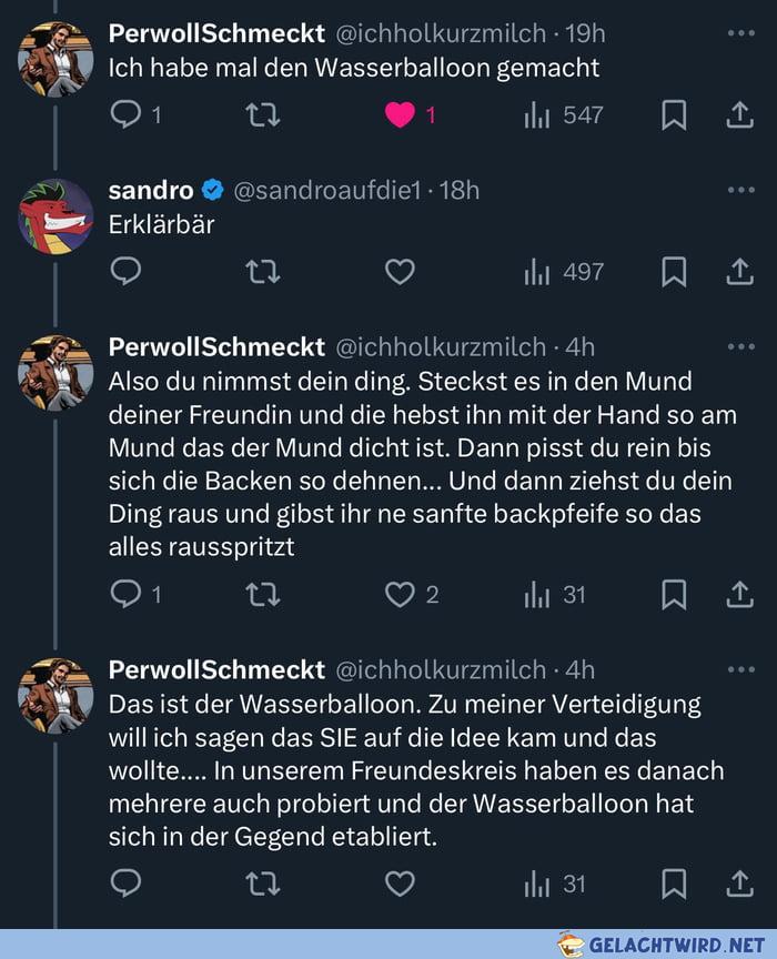 Kann man mal machen