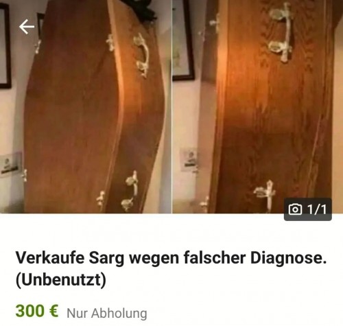 Kann man schon mal Schnapper machen