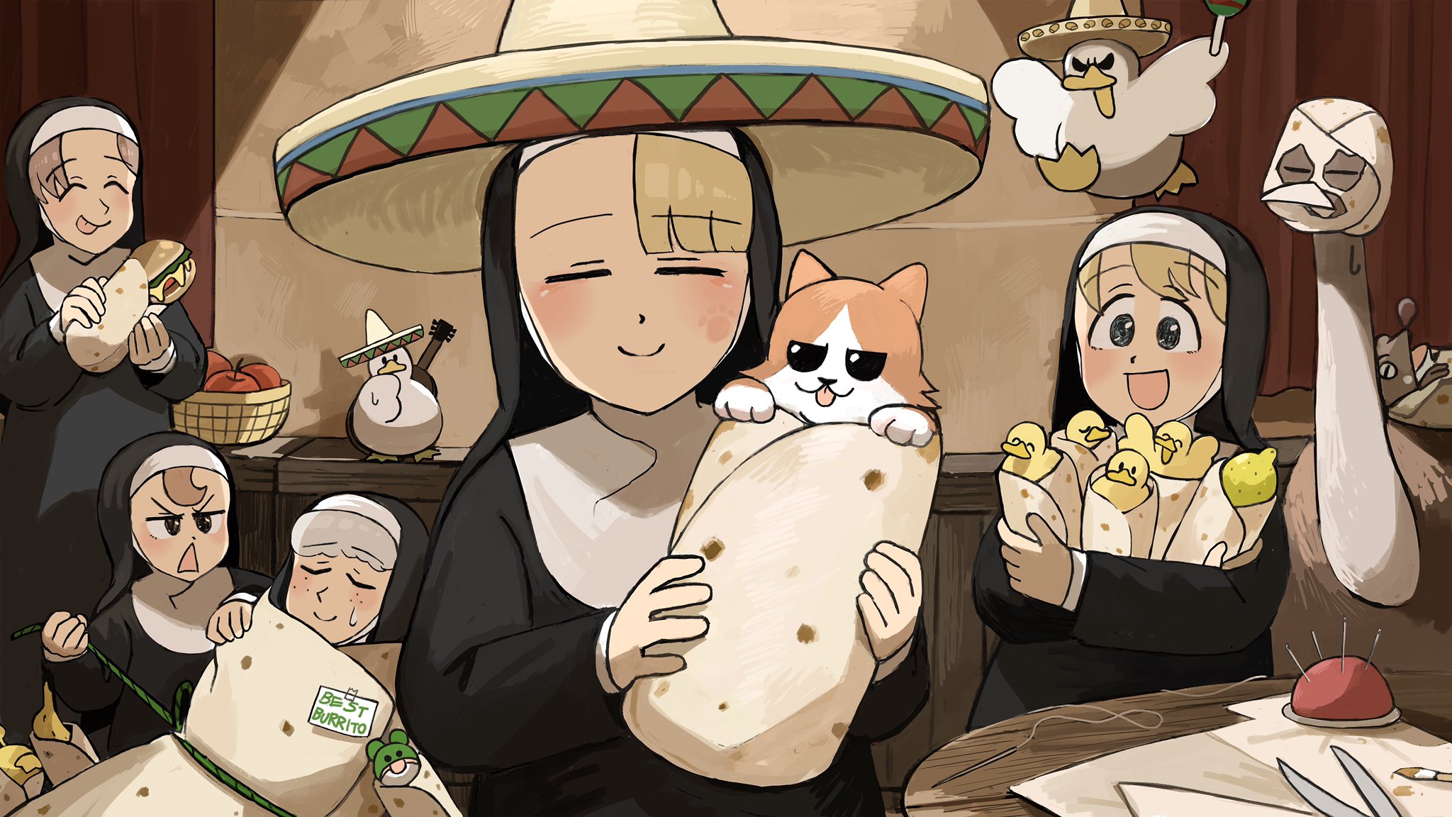 Katholischer Cutzenburrito