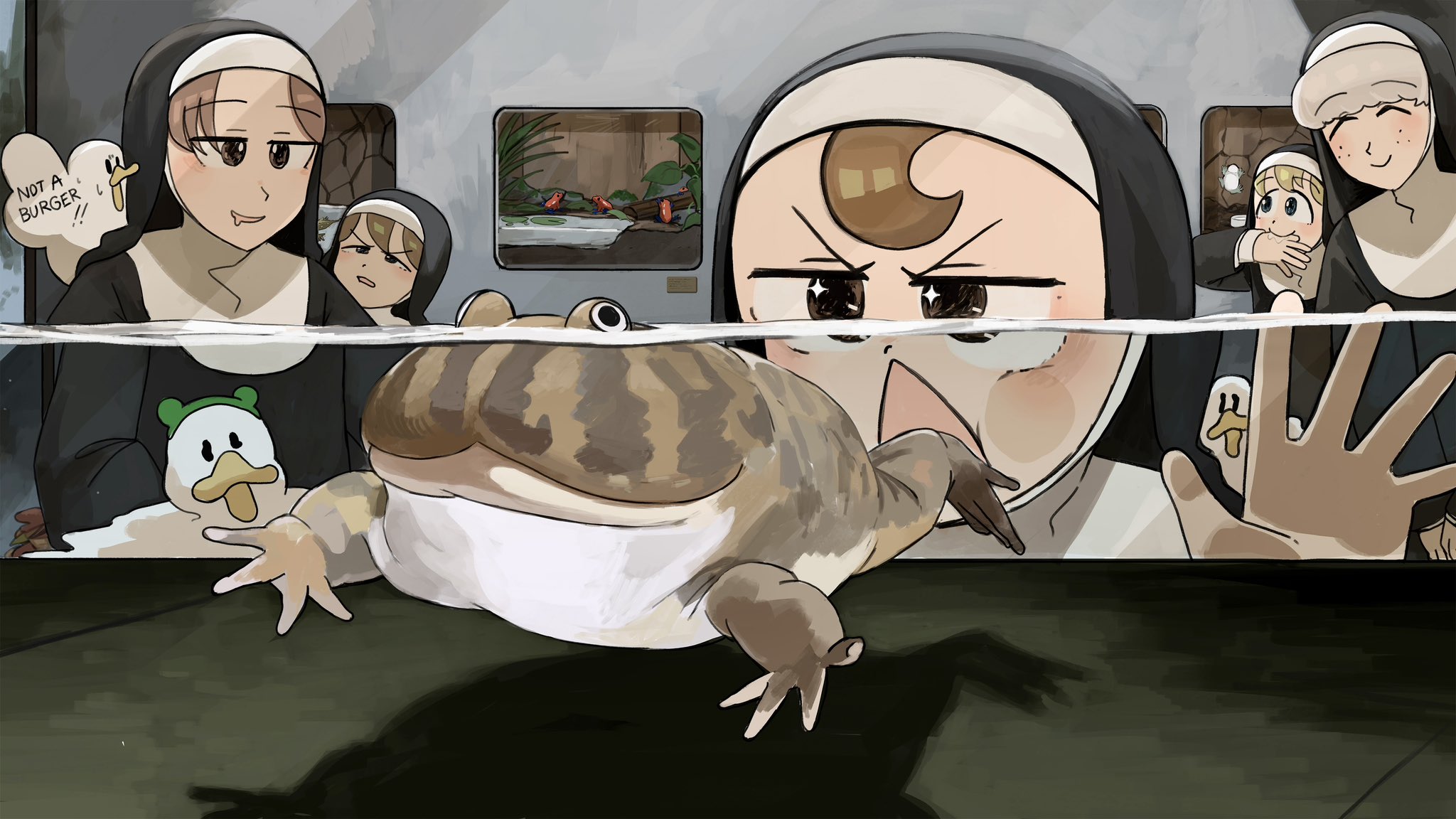 Katholischer Frosch