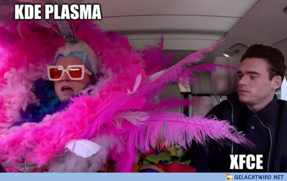KDE vs. XFCE