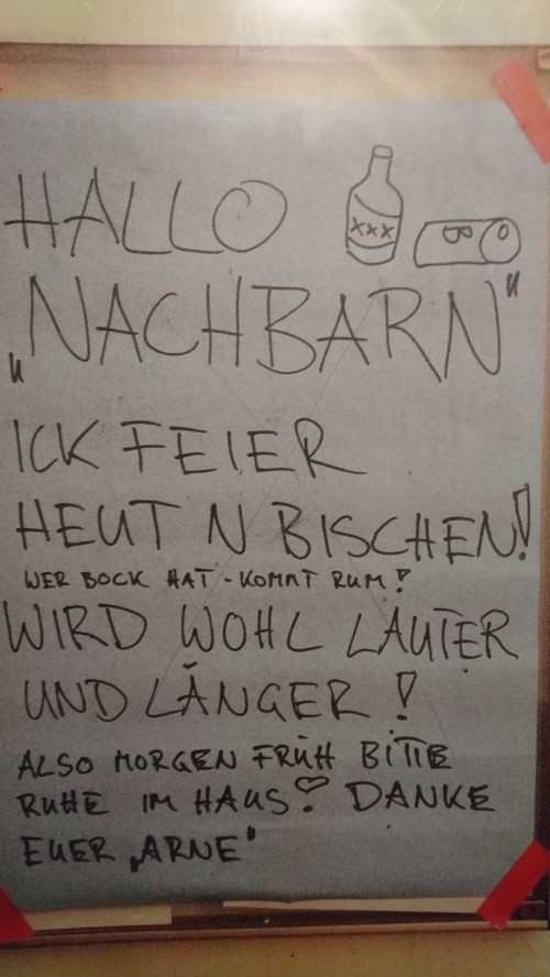 kleine Ansage