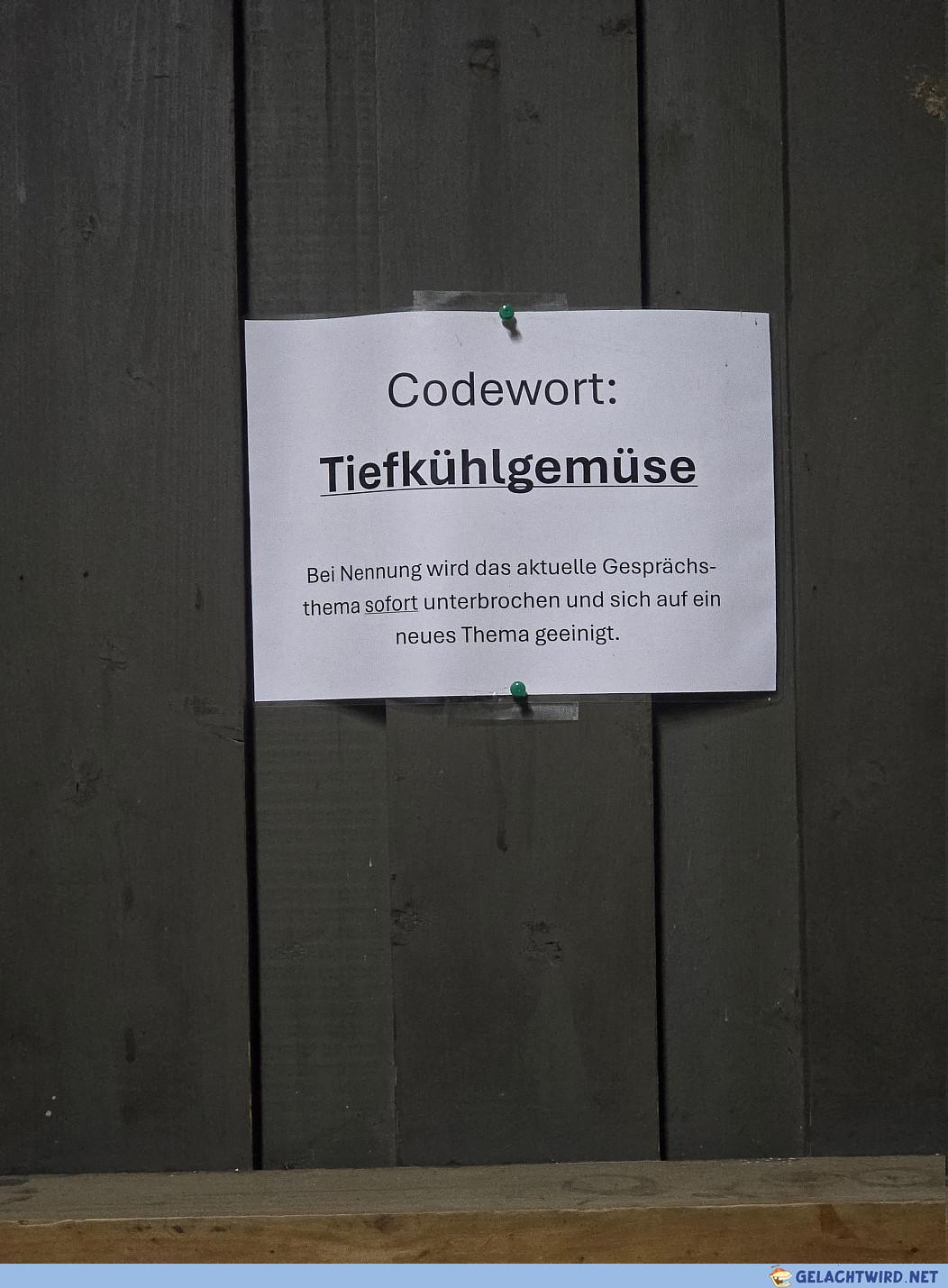 Kleines Safeword