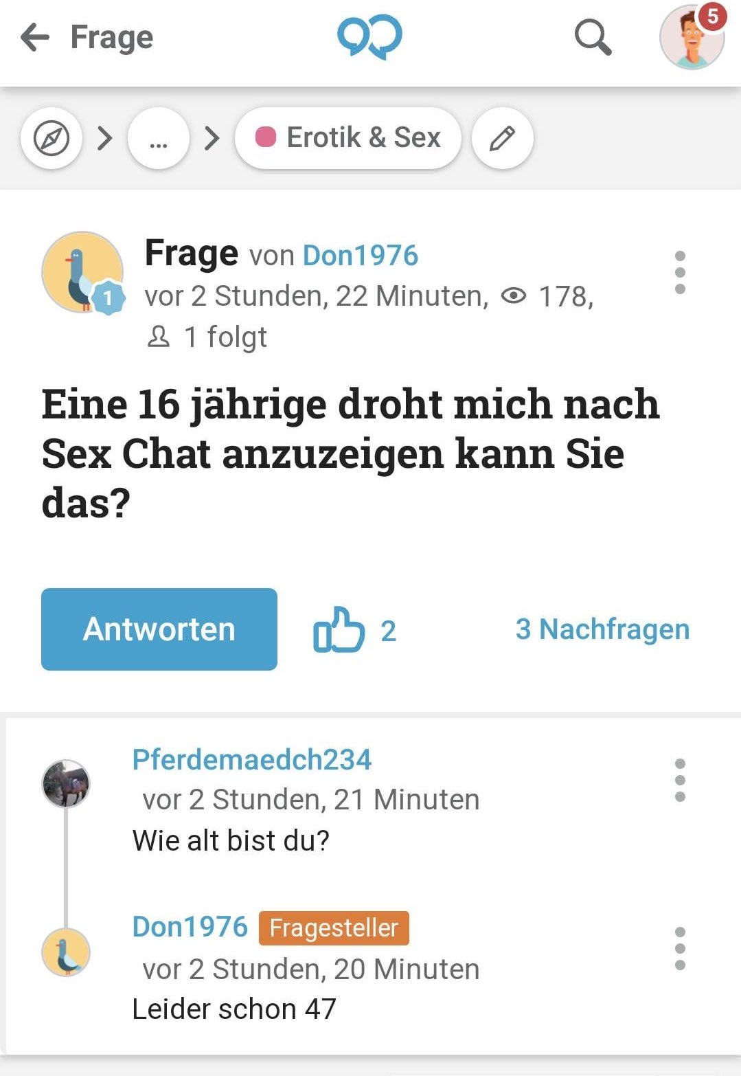 Leider schon 47