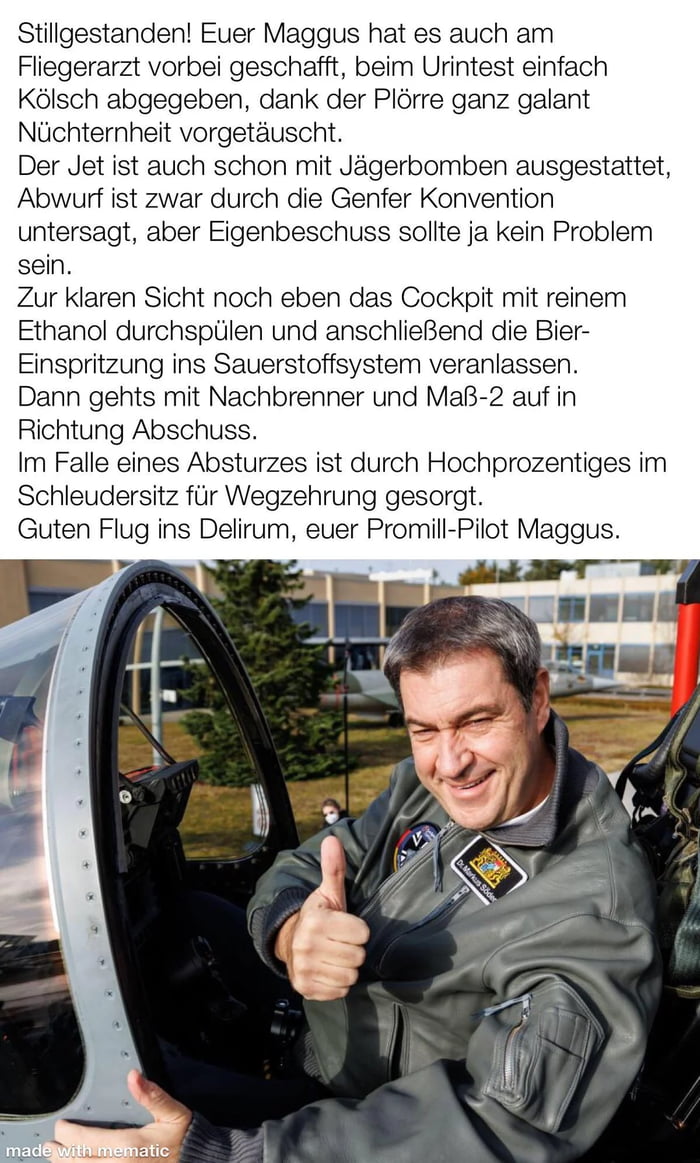 lel schon wieder der Maggus