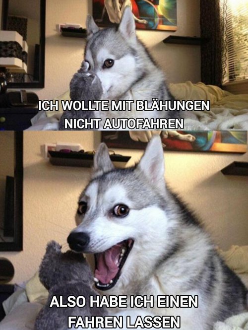 Mach ich immer so
