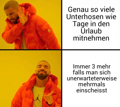 Mache ich generell so