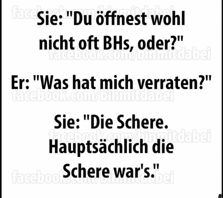 Man kennt es
