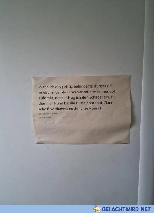 Mitscheißer am Limit