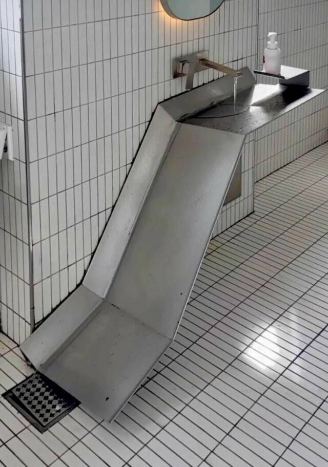Modernes Waschbecken