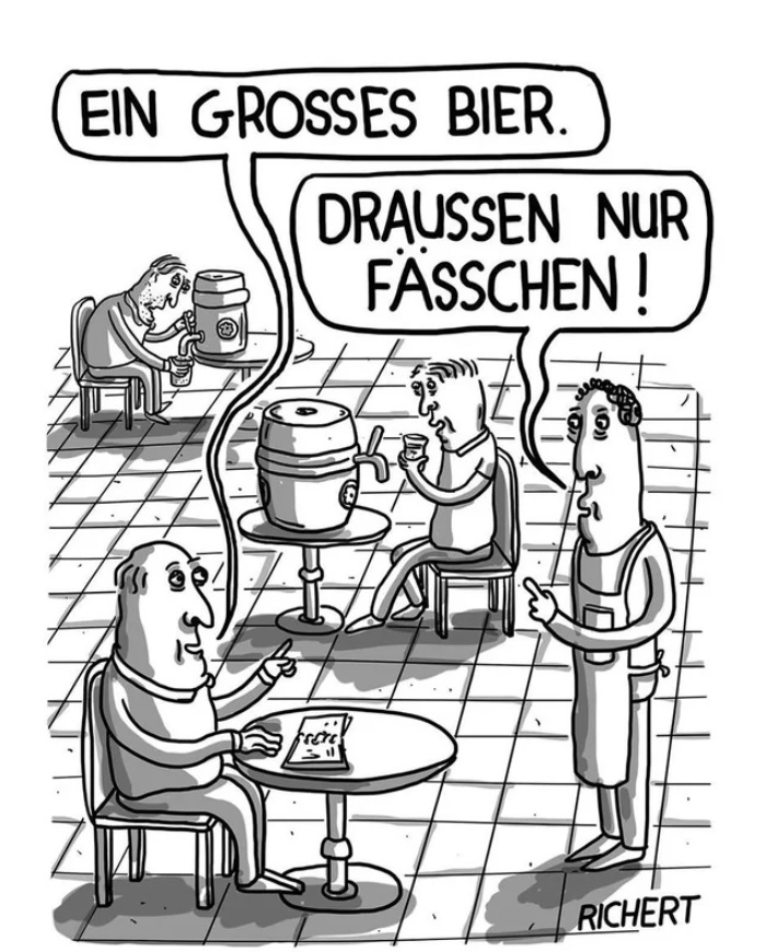 Na dann, ein Fässchen bitte!