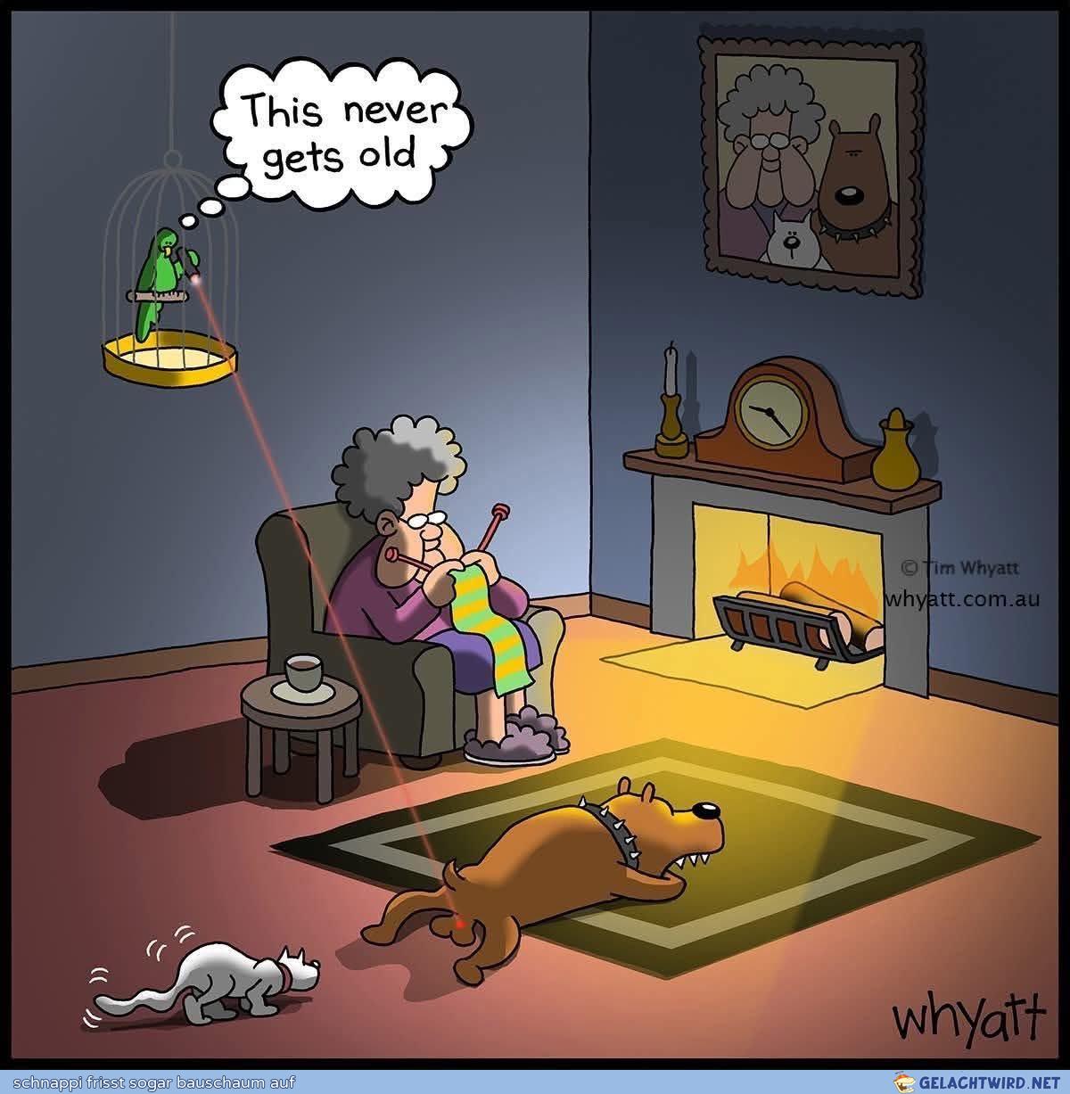 Nerver gets old