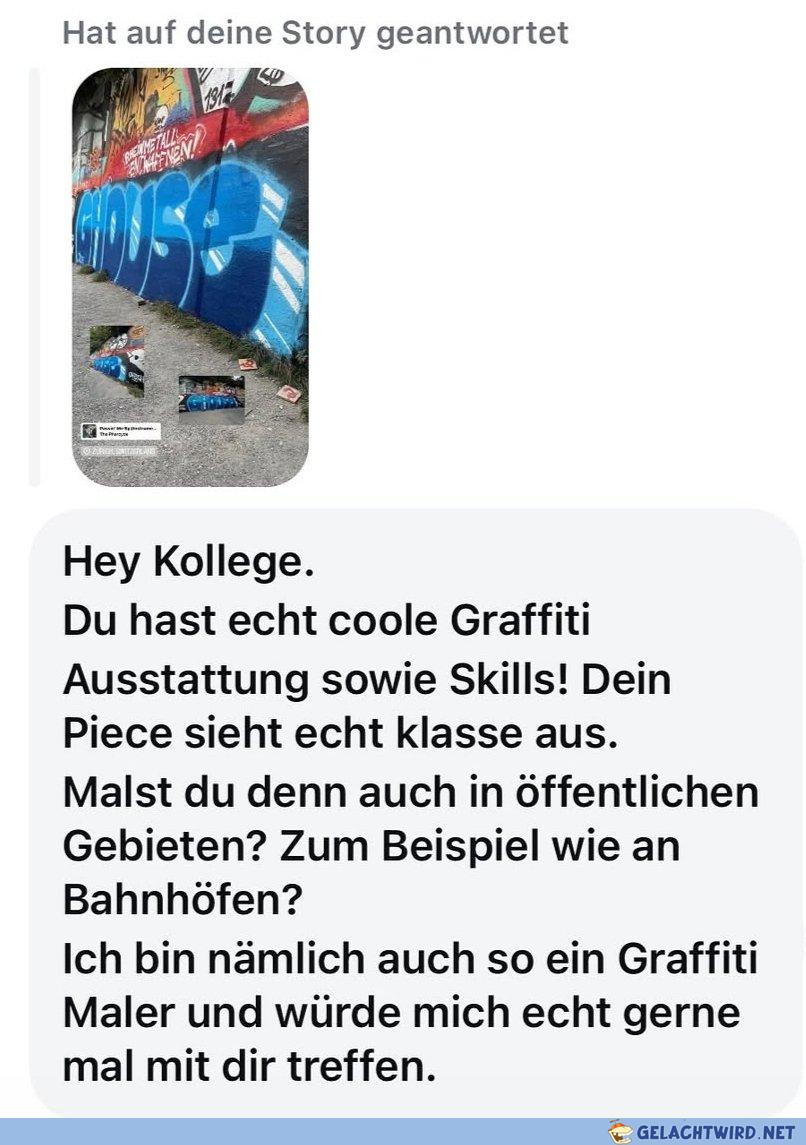 Netter Versuch Herr Müller