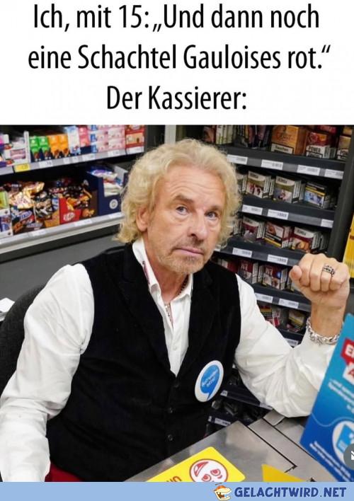 Netter Versuch kleiner