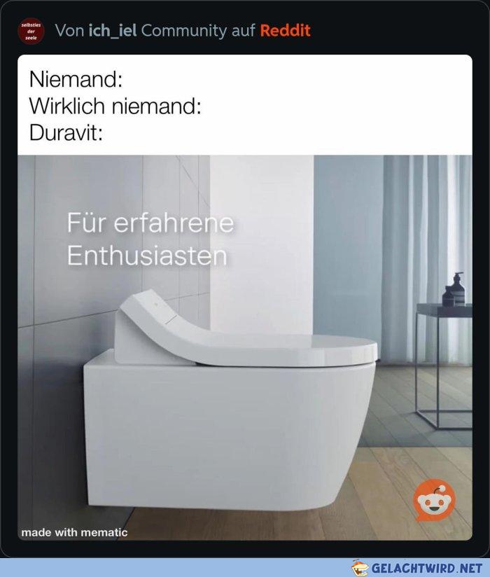 Neuer Dusch WC Sitz