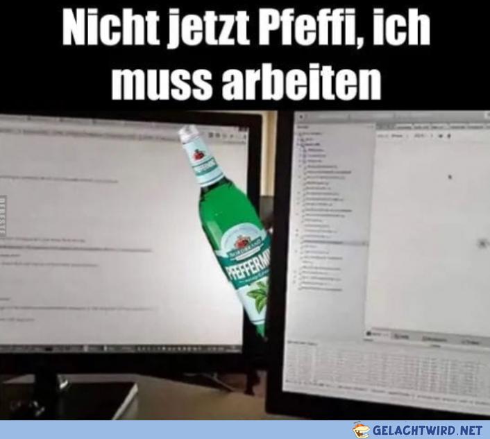 Nicht jetzt...