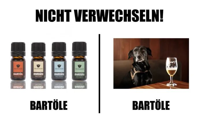 Nicht verwechseln
