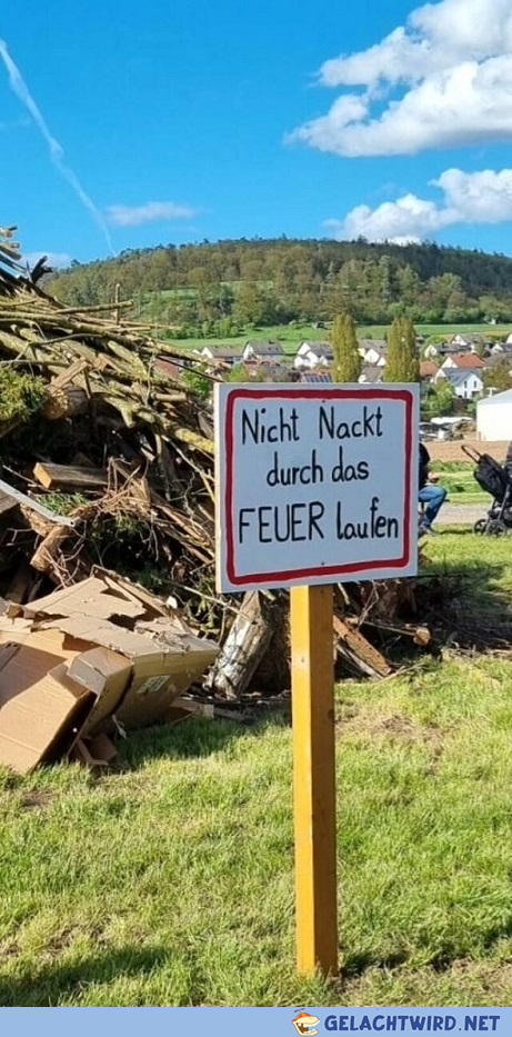 Nichts darf man mehr