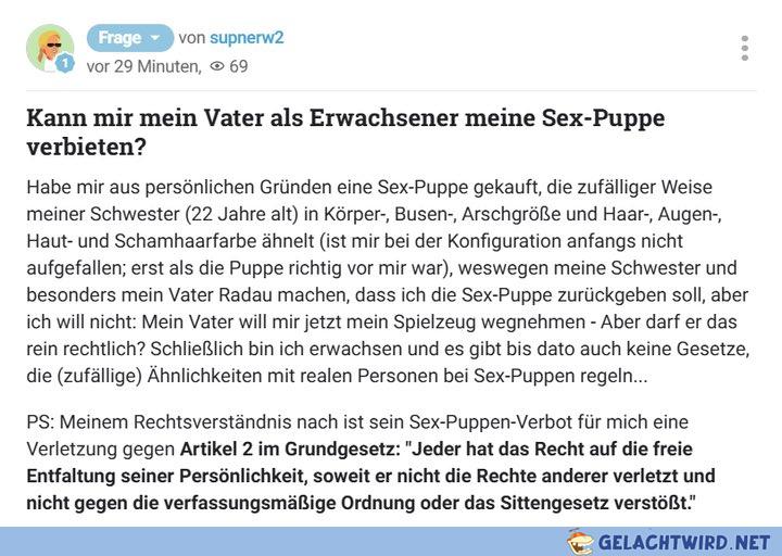 Nichts darf man