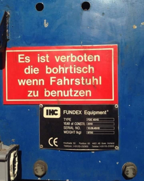 Nix darf man