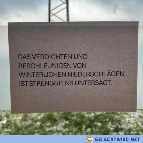 Nix darf man