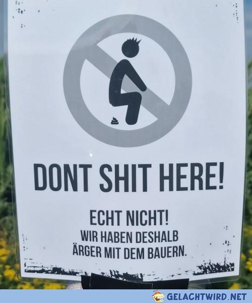 Nix darf man