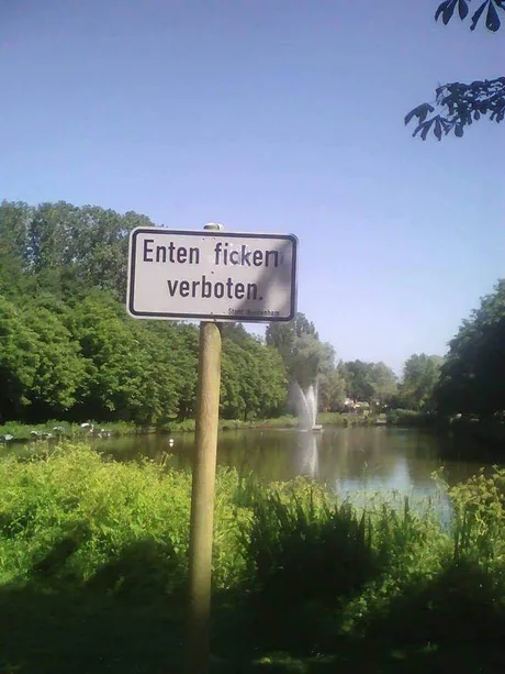 Nix darf man