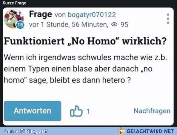 No Homo