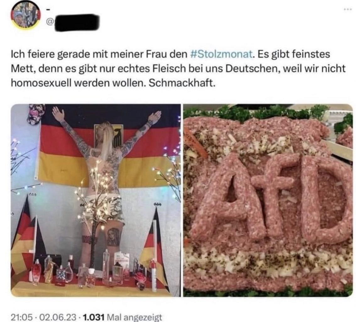 Nur echtes Fleisch