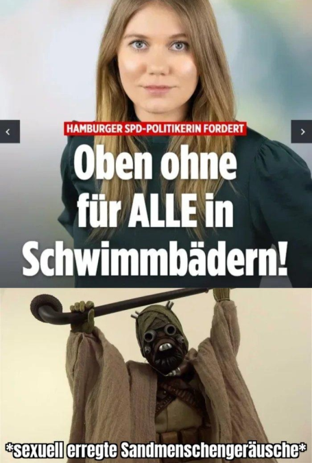Oben ohne