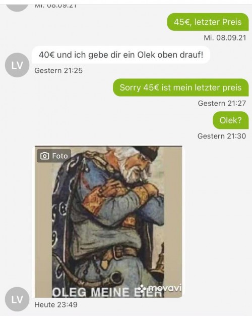 Oleg meine Eier