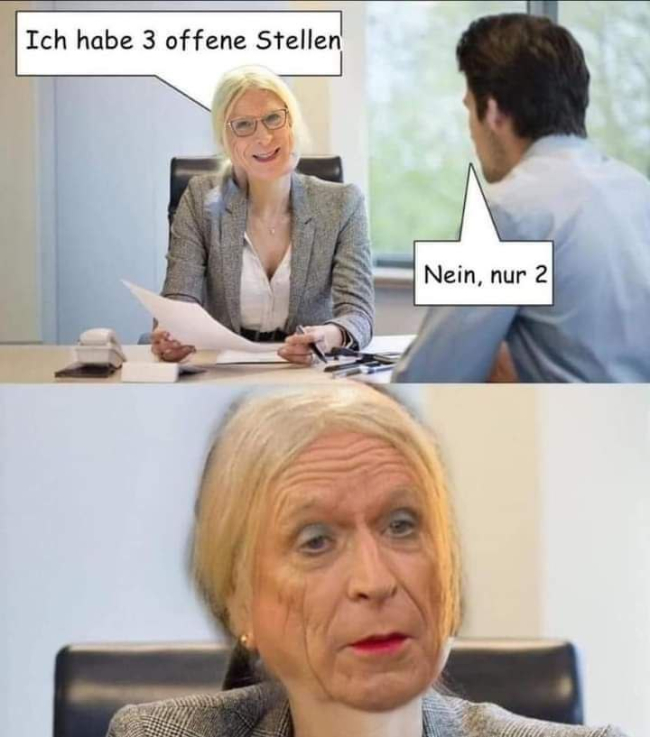 Opper Schorsch will den Hahn.