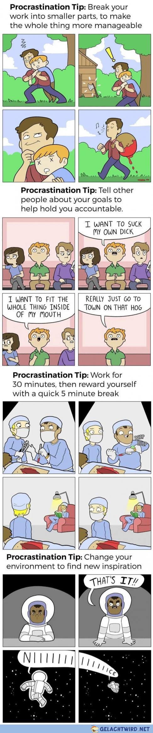 Prokrastination