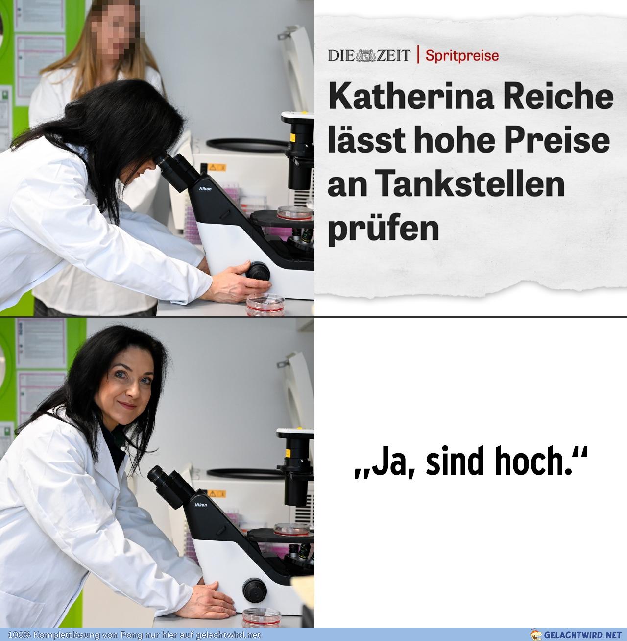 Reiche Benzinpreise