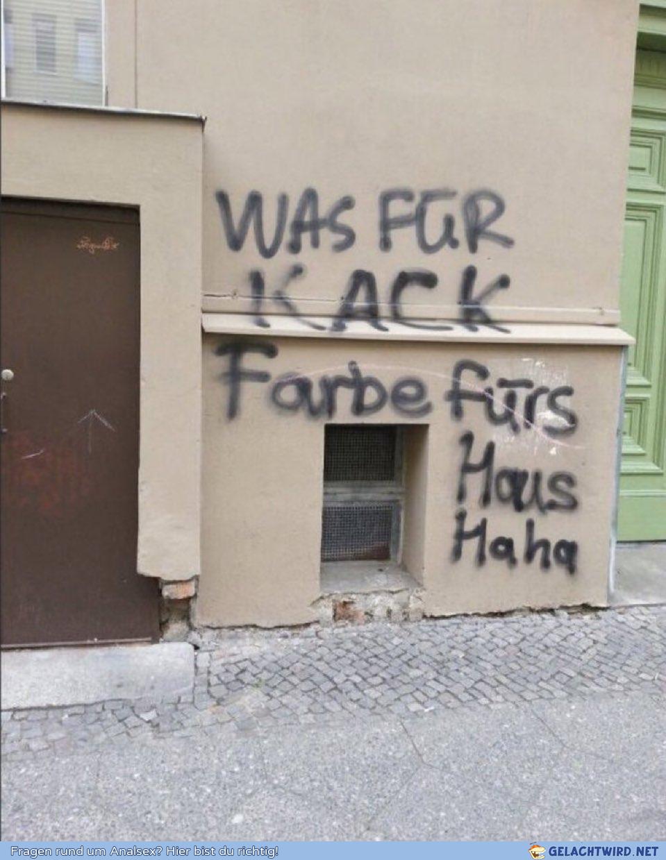 Richtiges Scheißhaus