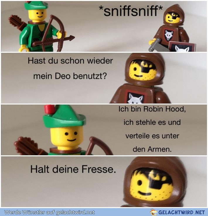 Robin Hood klaut Deo