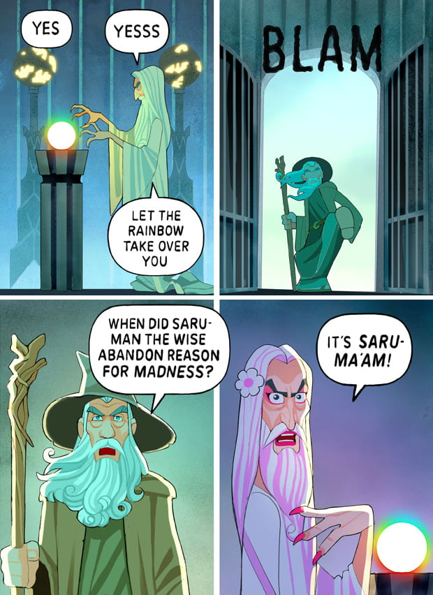 Sau rum Mann