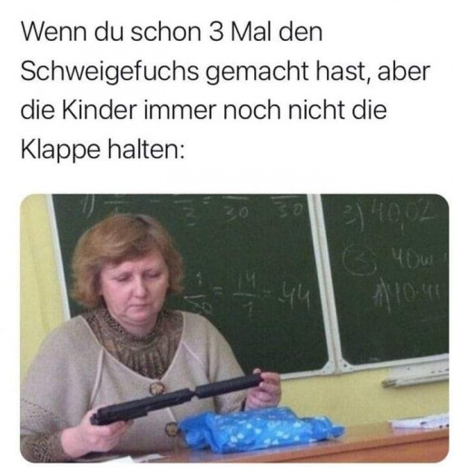 Schluss mit lustig
